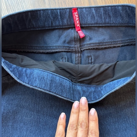 Spanx Women’s Jean-ish Ankle Leggings Jeggings Jeans Size Medium M y2k F - Picture 8 of 11